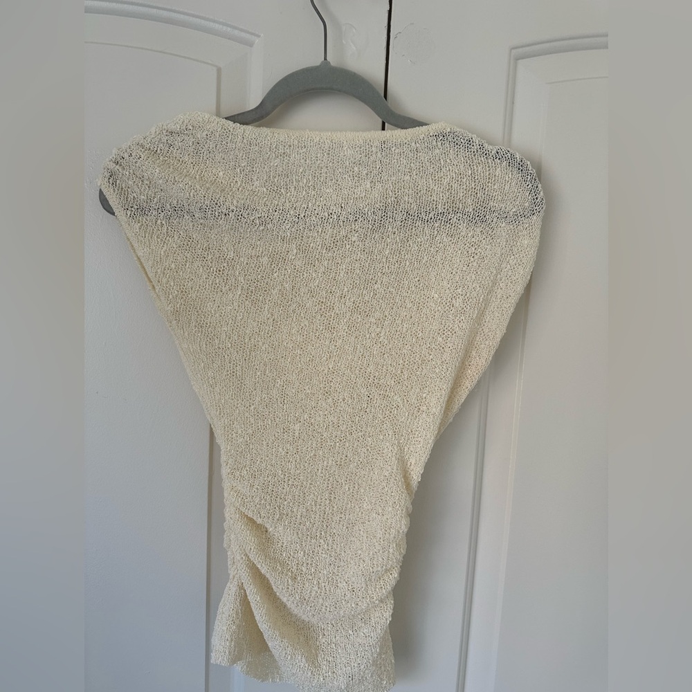 Meshki Cream Maxi Skirt & Knit Top Set - Picture 3 of 12